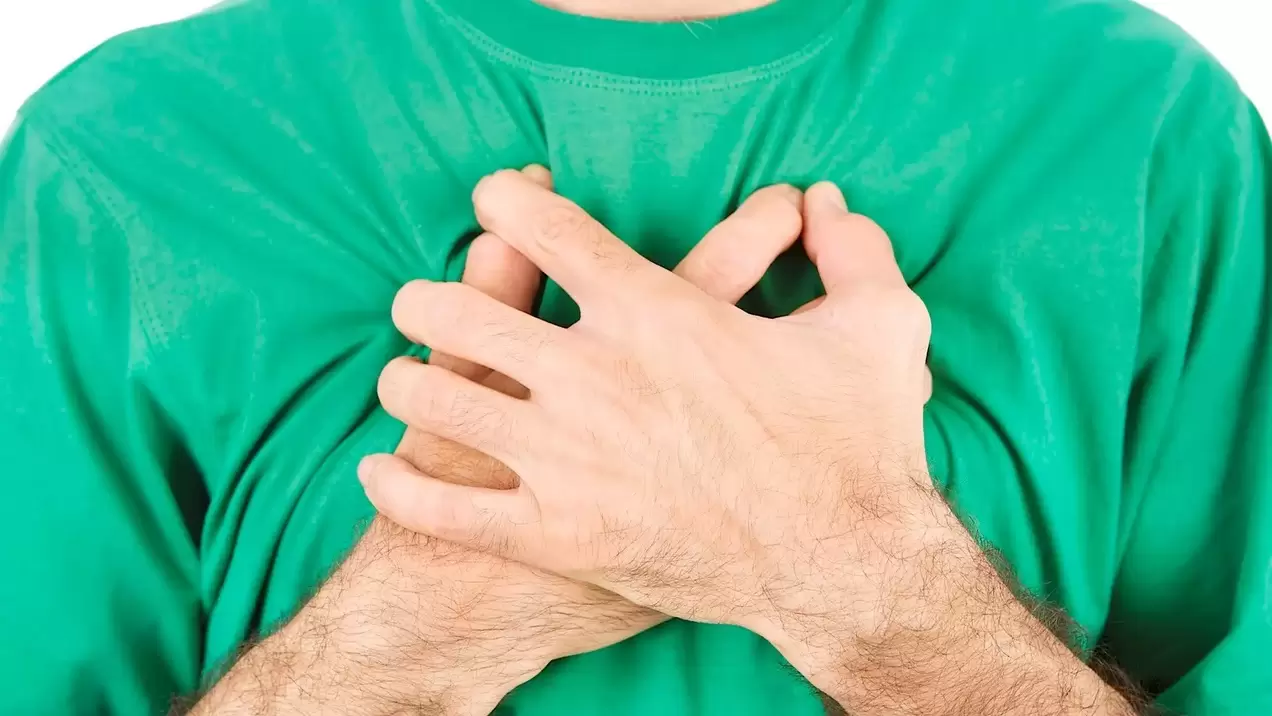 Πόνος στο στήθος με οστεοχονδρωσία
